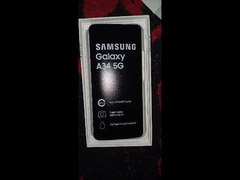 Samsung galaxy a34 256GB سامسونج جلاكسي