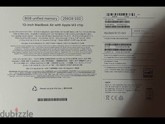 macbook Air m3 13.6 inch 8gb 256g new sealed