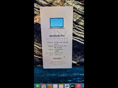 Macbook pro 2019-i5-8Gb-256ssd Touch par - 9